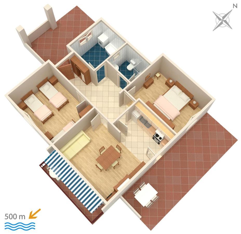 Apartment Rabac 2340A ภายนอก รูปภาพ